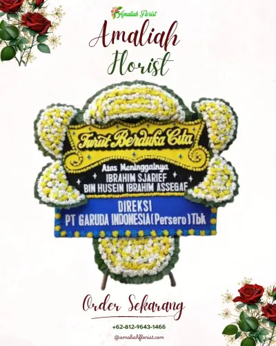 Papan Bunga Duka di Ballroom Pulomas - Wedding Venue