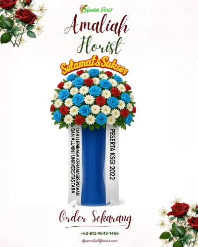 Standing Flower di Ballroom Pulomas - Wedding Venue
